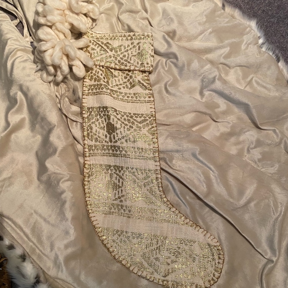 Anthropologie stocking.